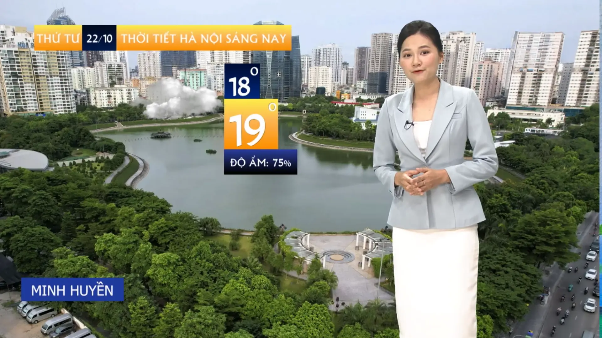 Dự báo thời tiết sáng | 22/10/2025